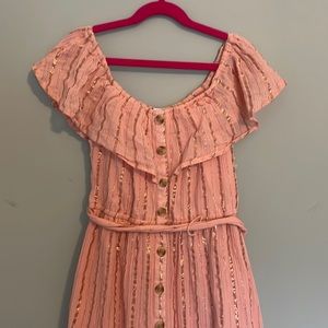 EUC Justice Long Dress Girl’s Size 10